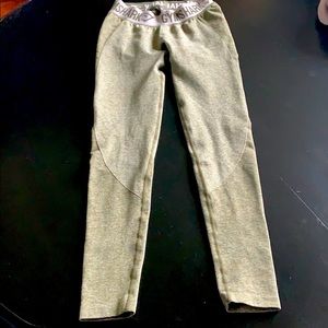 GymShark Flex Khaki Merle Leggings